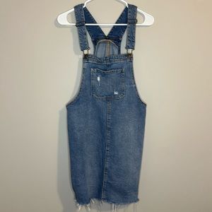 Wild Fable Denim Overall Dress Size Medium